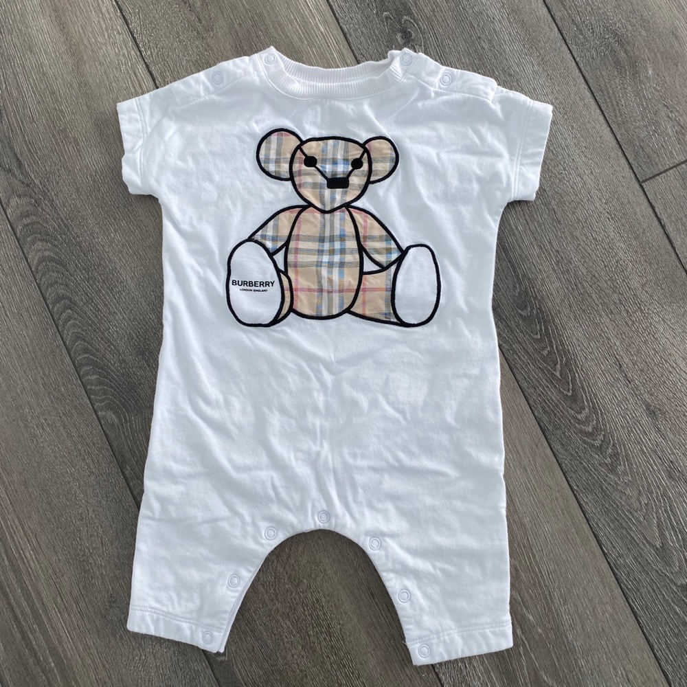 Burberry baby romper